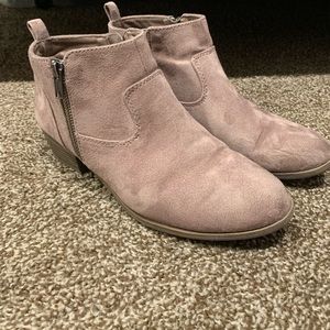 Light Taupe Ankle boots